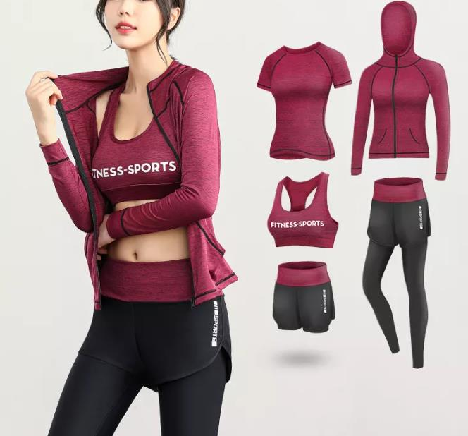 New Arrival Custom Gym Clothing Sportswear Fitness High Waisted Workout Leggings Yoga Set Wear Women Sport pants Yoga Set