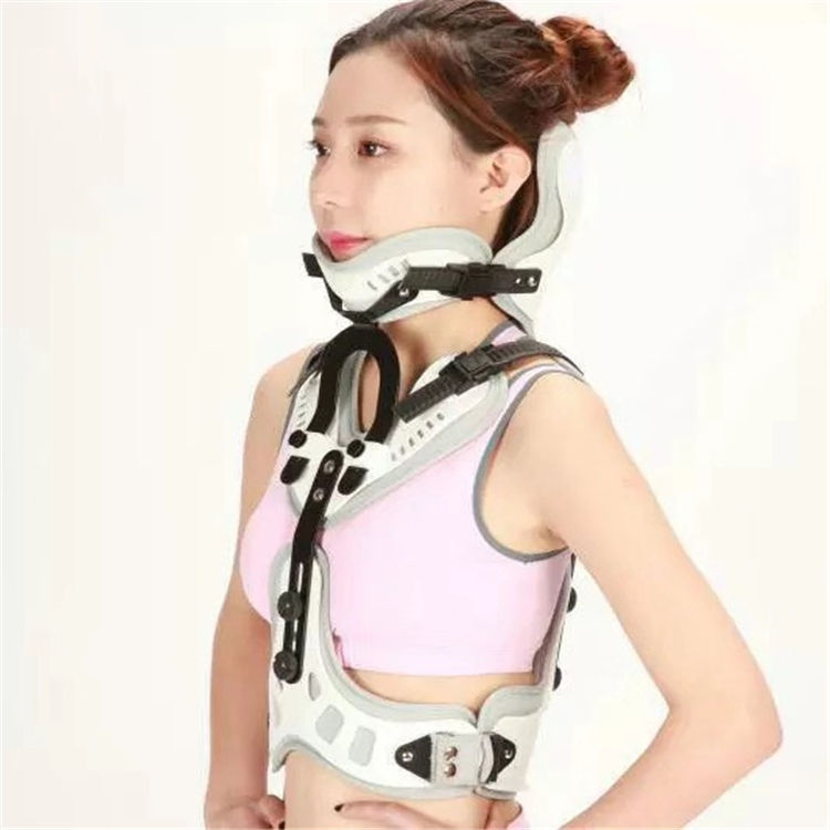 TJNM001 Fracturerehabilitation Medical Head and Neck Cervical Traction Collar Supporter Brace