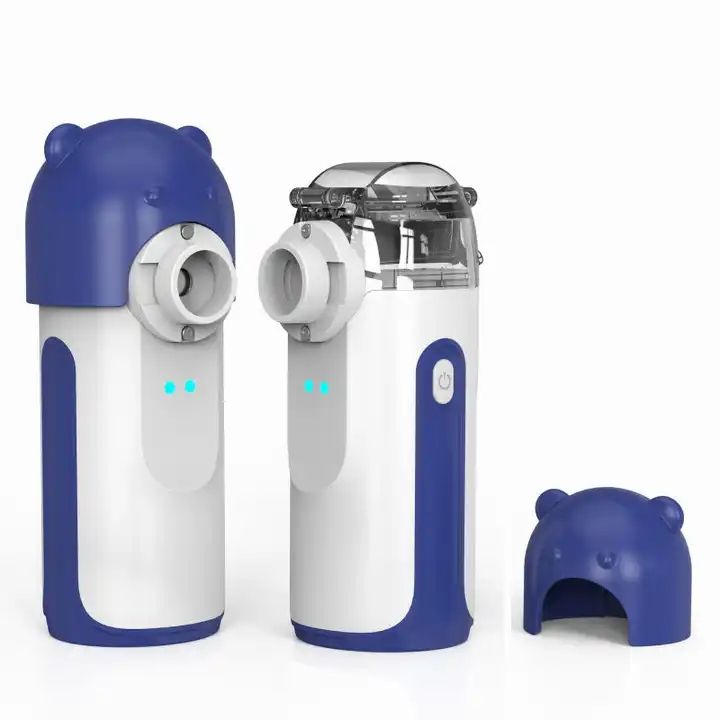 Fitconn Handheld Inhaler Travel Silent Nebulizador Machine Kit Kids Adults Asthma Medical Portable Ultrasonic Mesh Nebulizer