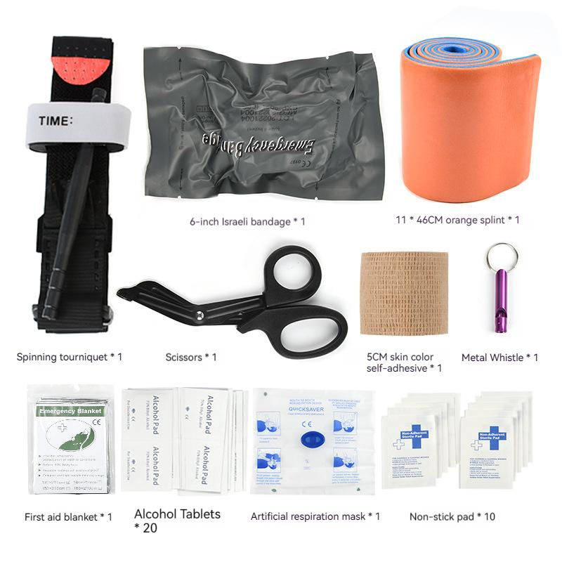 A must-have for emergency rescue! All-purpose first aid kit to protect your safety