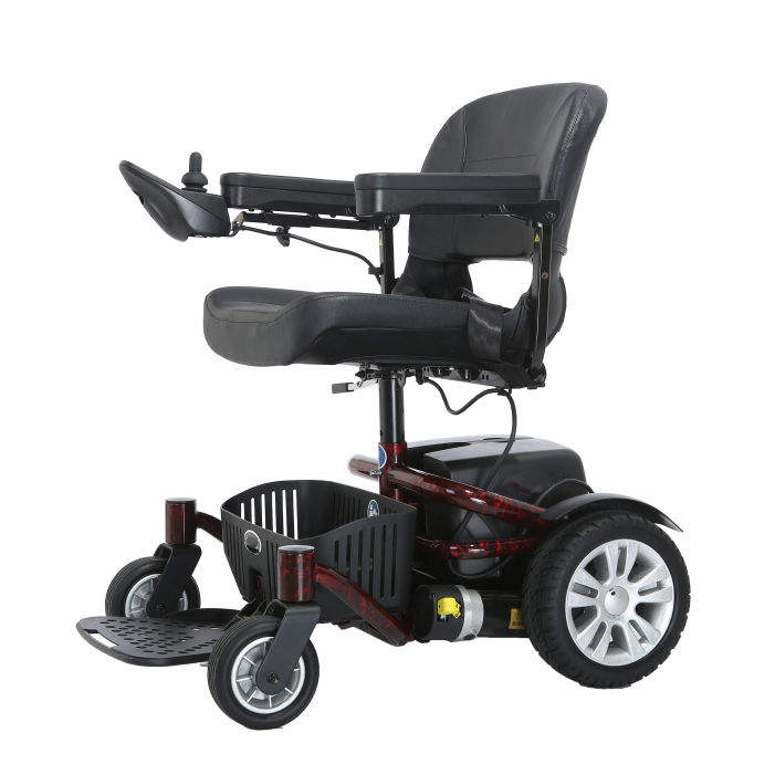  Power Wheelchair Rehabilitation Equipment Electric Wheelchair with Electromagnetic Brake