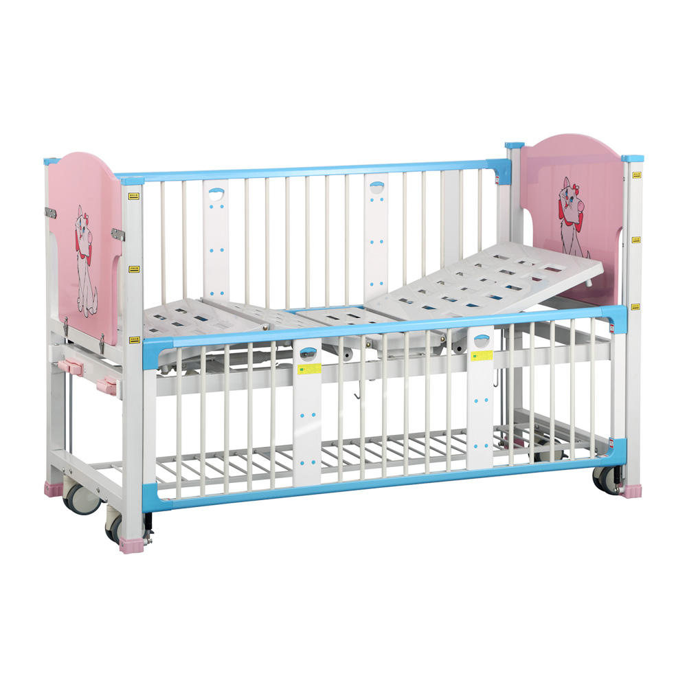 DB-211T Double Cranks Medical Pediatric Babies Crib