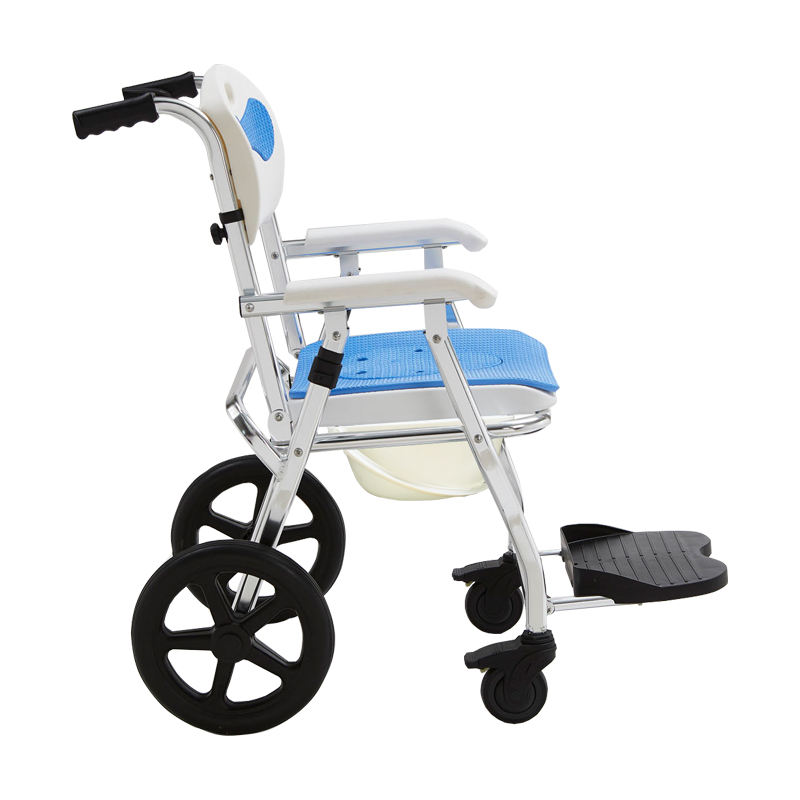 RC-002 Adjustable Aluminum Alloy Commode Chair for The Elderly and Pregnant Women