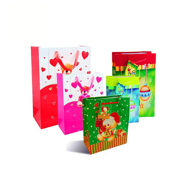 Custom Printed Art Paper Shopping Bag Wholesale Gift Packaging Paper Bags