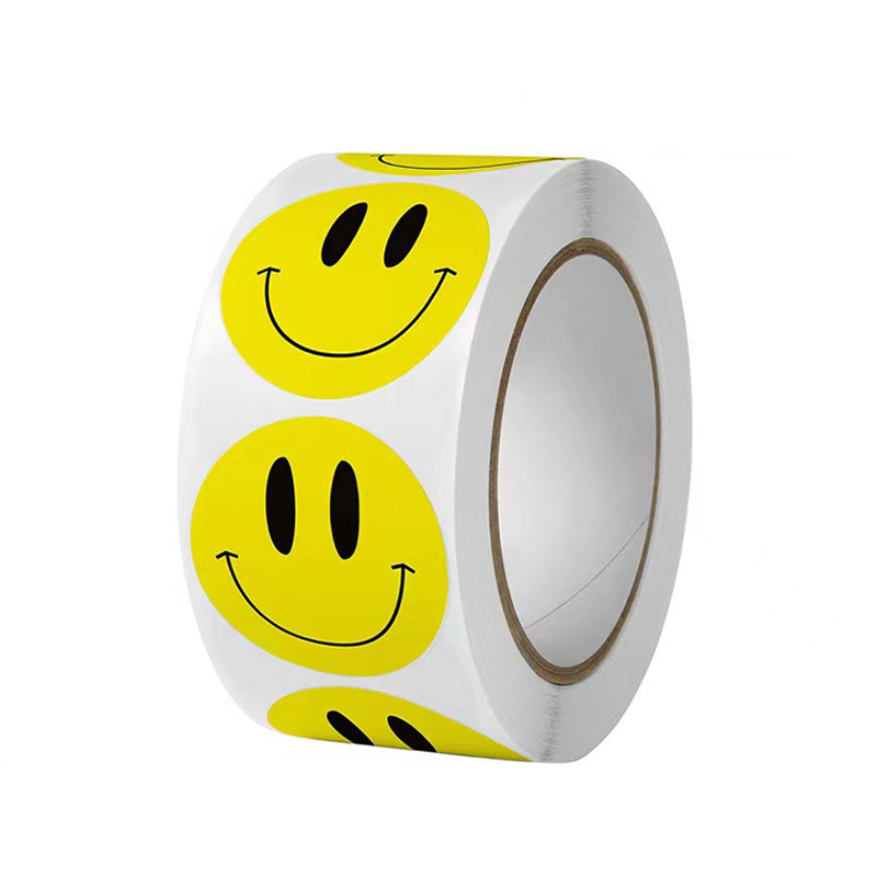 Wholesale New Design Creative Dot Cartoon Stickers Decorative Smiley Face Stickers for Student Daily