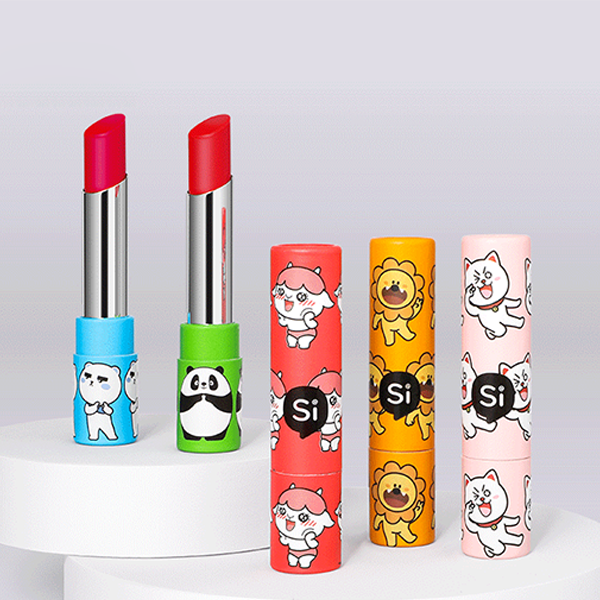 China Factory Customized 10g 15g 20g 30g Paper Shell Aluminum Core Cosmetic Packaging Lipstick Paper Tube