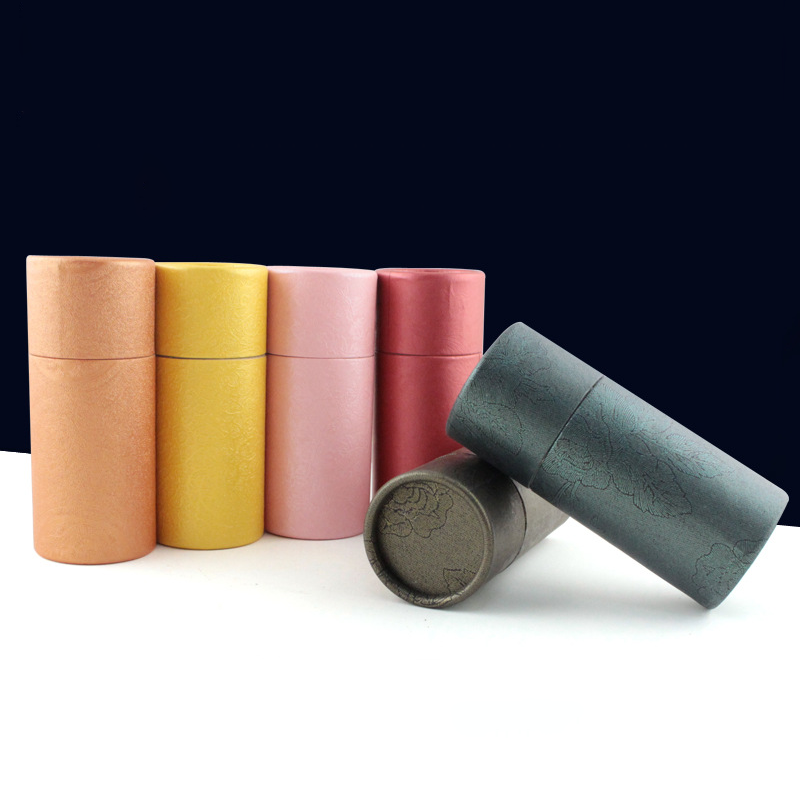 China Factory OEM Custom Making Round Kraft Paper Cardboard Paper Tubes for Cosmetics Packaging