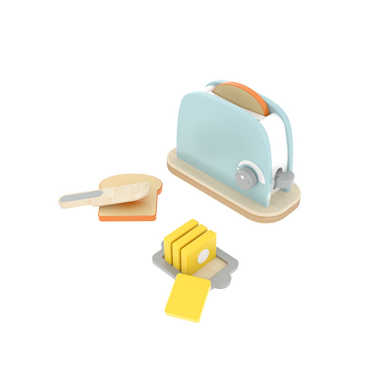  Little Room Pop-Up Toaster Set | Kitchen Pretend Play Toy Set With Breakfast Accessories for Kids