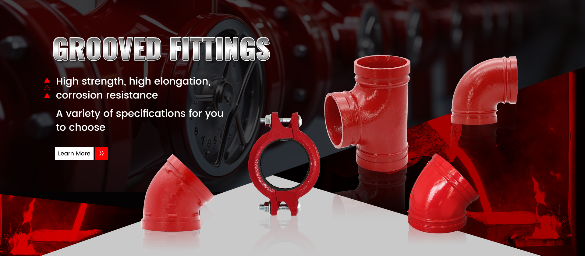 Pipe Fitting, Thread Rubber Joint, Pipe Nipple - Feiting