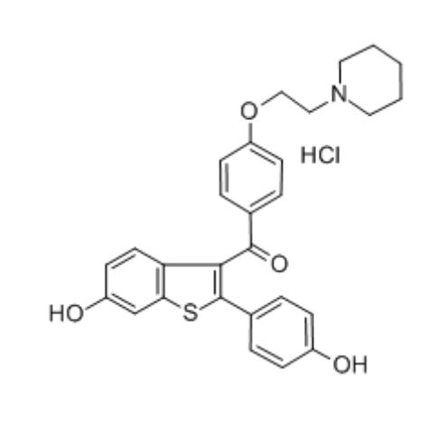 Healthy Anti Estrogen Steroids Raloxifene Hydrochloride Raloxifene For Breast Cancer Treatment 82640-04-8