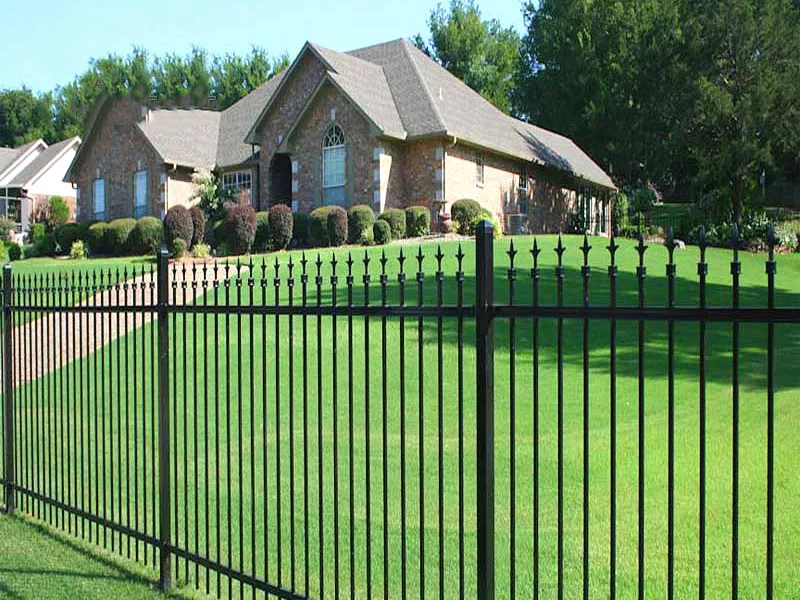 Outdoor Steel Fence Plate Sturdy and Beautiful Steel Picket Fence