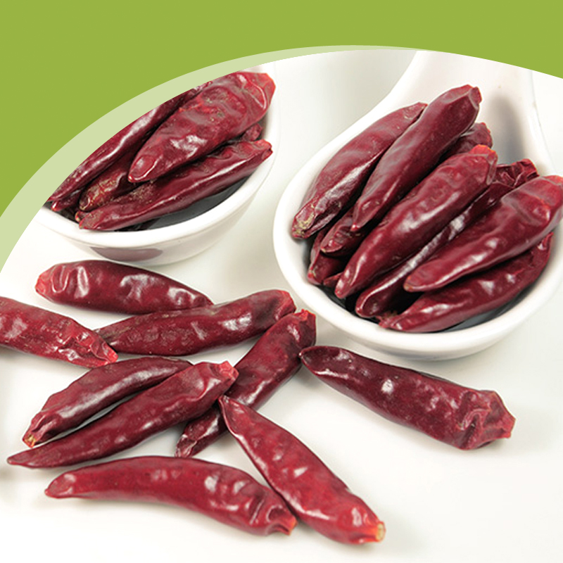 dried red hot chaotian chilli without stem