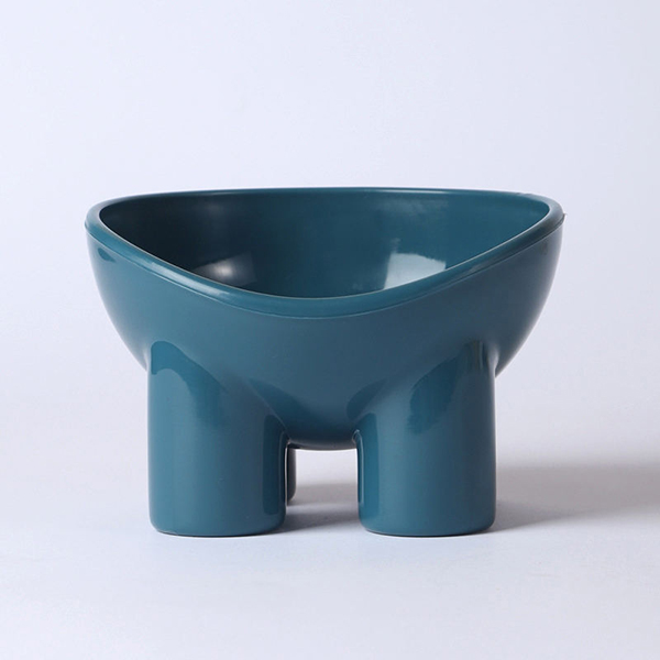 Macaron Color Anti-Overturn Elephant Leg Pet Bowl