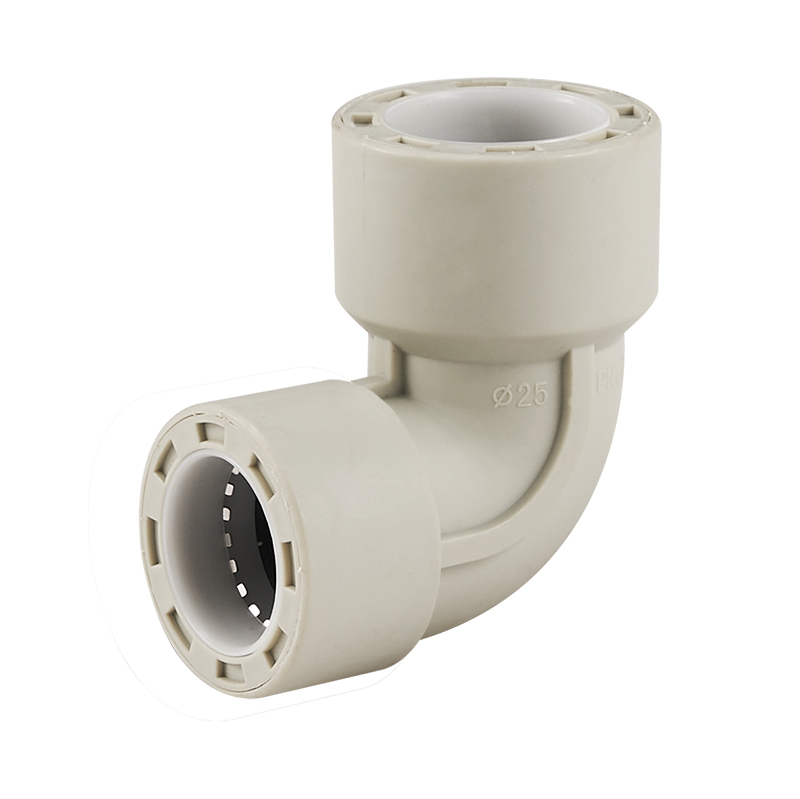 Durable Plastic 90 Degree Elbow for Plumbing and Irrigation Systems