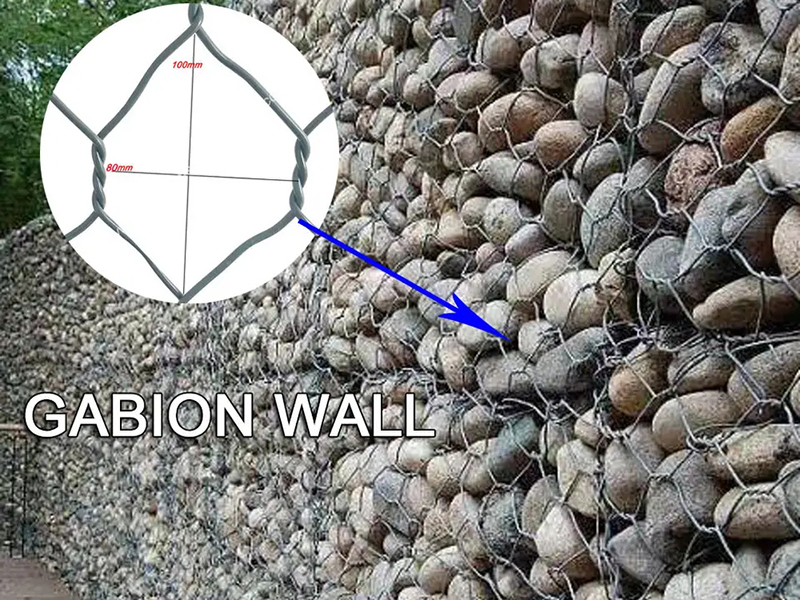 High-Strength Slope Protection hexagonal Gabion Net,gabion basket,gabion box
