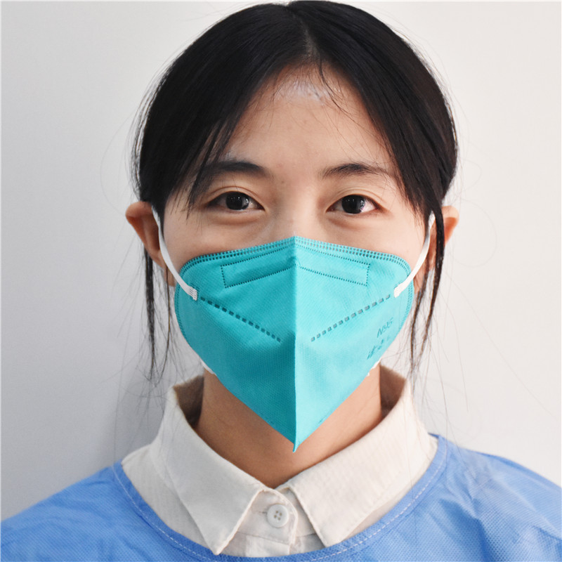 Factory Supply Medical Protective Non-woven Disposable Accessible to the hospital Mask N95 filter BFE 98%