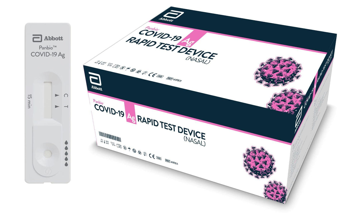 Abbott PANBIO Antigen Rapid Test Device - 1 Test/Pack  Apex Lab