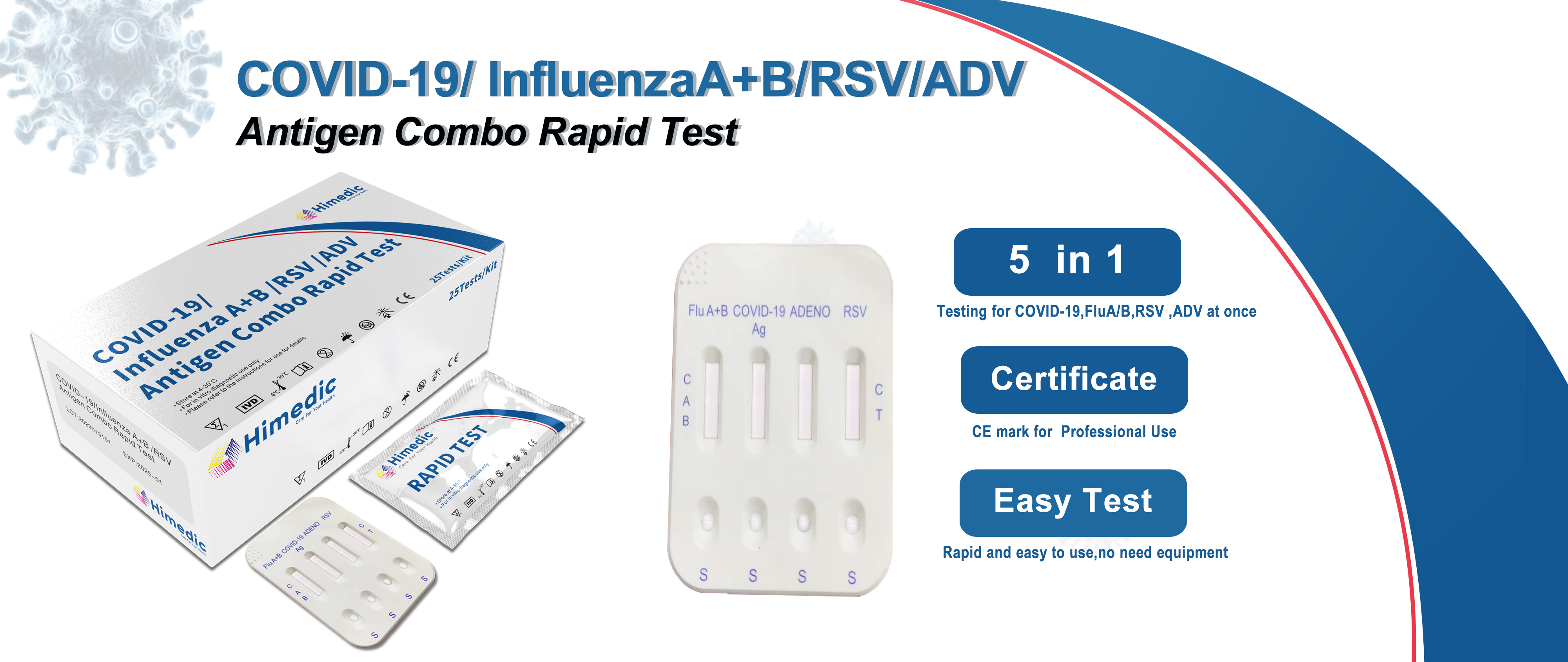 Rapid Antigen Test, Viral Antigen Test, Carestart Antigen - Himedic
