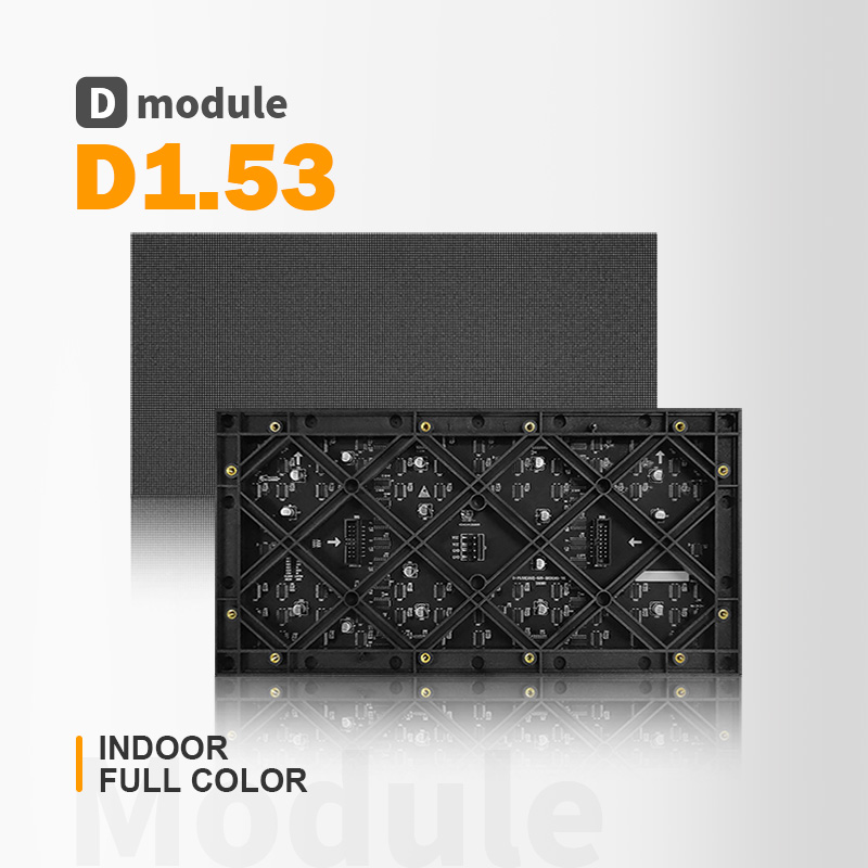 Cailiang D1.53 4K Refer High stitching Precision LED Screen Module