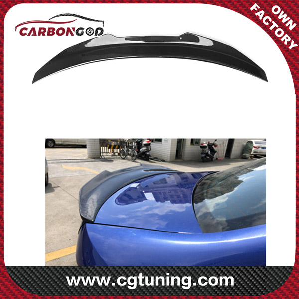 PSM Style Dry Carbon Rear Spoiler Trunk Lip Wings for BMW New 3 series 4-door G20 G28 G80 M3 2020-2021 G20 G28 G80 Rear Spoiler
