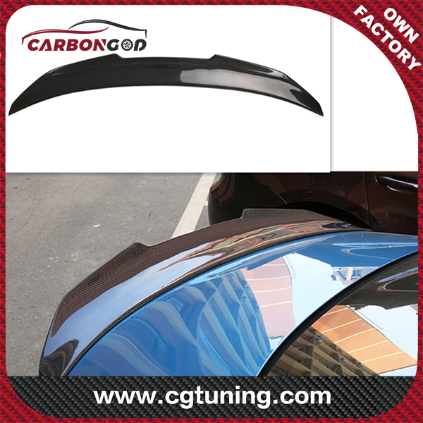 Carbon Fiber Rear Trunk Boot Spoiler Lip for BMW 4 Coupe 2 Door Wing 2014-2018 PSM Style F32  F82 Car Carbon Fiber Spoiler