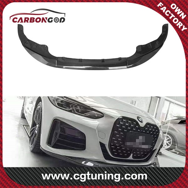 G22 M Performance Carbon Fiber front bumper lip splitter for BMW G22 G23 Coupe Convertible 4 series 440i 430i 2021 up