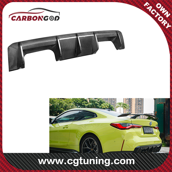 Hot selling MP /OEM style dry carbon fiber Rear  Diffuser for BMW M3 G80 4-door/M4 2-door  2021+ G80 G82 G83 Rear Diffuser
