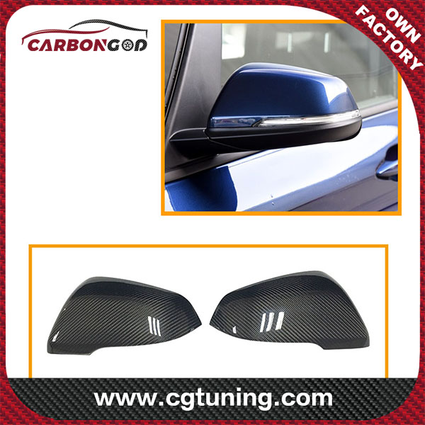F48 Carbon Mirror Cover Replacement for BMW 2 Series Tourer F40 F44 F45 F46 X1 F84 G29 Supra 2019 OEM Fitment Side Mirror Cover