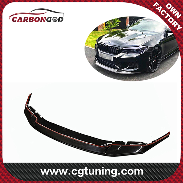 GTS style Carbon Fiber Lower Front Splitter Lip For BMW F90 M5 2019+