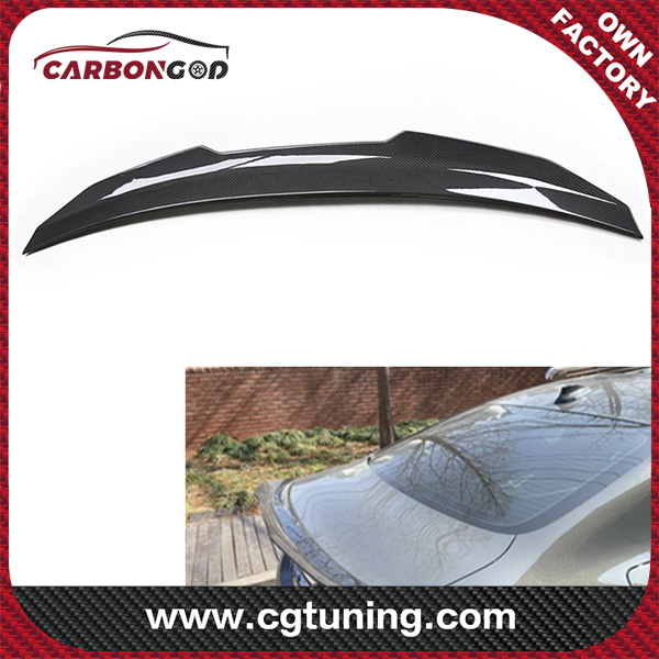 Carbon Fiber Rear Trunk Spoiler Car Wing PSM style spoiler For bmw New 4 Series 2-Door G22/M4 G82 2020-1N