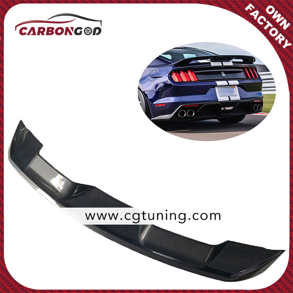 2019 Mustang GT350 Rear Spoiler Racing Car Carbon Fiber wing For FORD Mustang