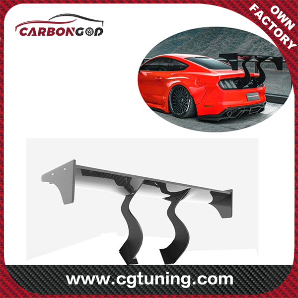 For 15-19 Ford Mustang Robt Style Carbon Fiber GT Wing Rear Trunk Spoiler Mustang Spoiler FORD mustang