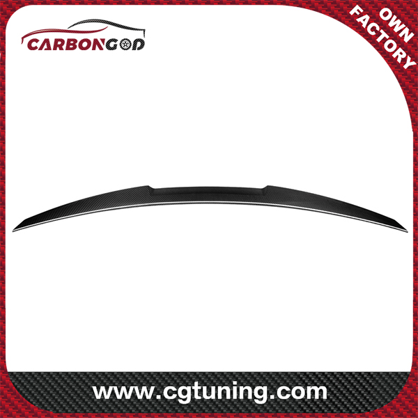 Dry Carbon Fiber Rear Trunk Spoiler Car Wing for BMW New 4 Series 2-Door Coupe G22 2020-1N Not Compatible with M4