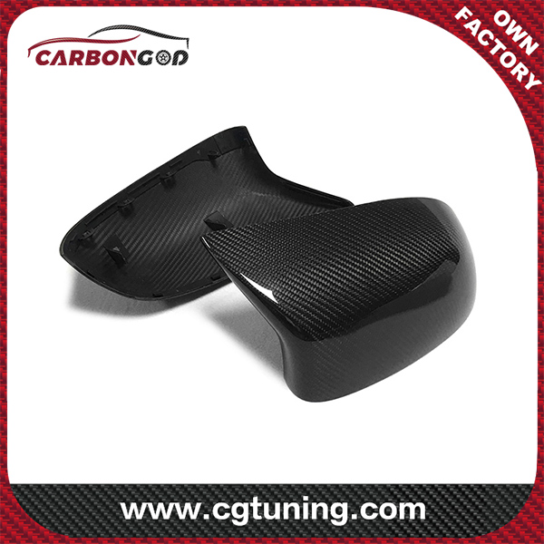 F85 Full Dry Carbon Mirror Caps Replacement for BMW F85 F86 X5M X6M Look OEM Fitment Side Mirror Cover