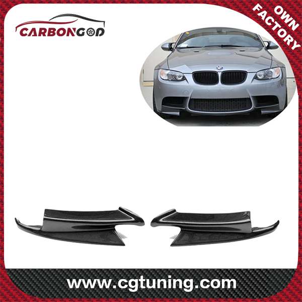 08-13  MP Style carbon fiber front bumper lip splitter for BMW E90 E92 E93 M3
