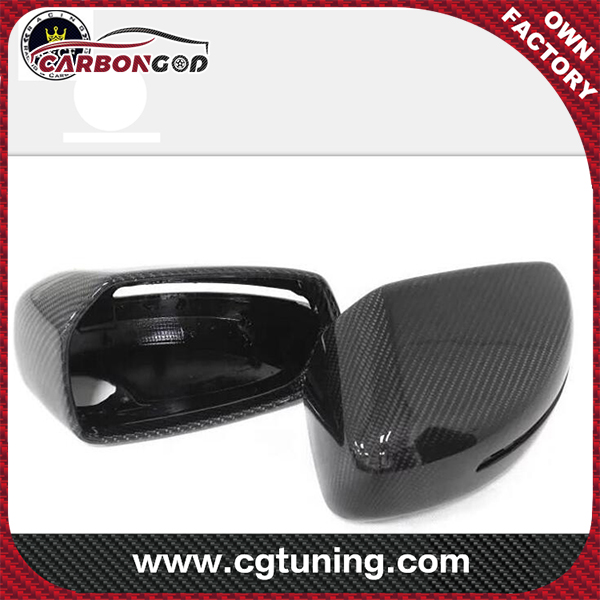 13-14 Carbon Fiber Mirror Cover Replacement For Audi R8