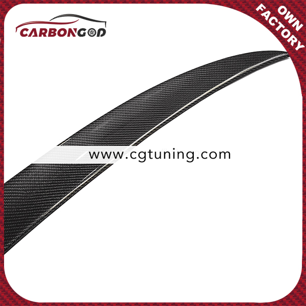 Performance G30 P Style Rear Spoiler for BMW 5 Series  Sedan Trunk Ducktail Lip Duck Wings Carbon Fiber  2017+