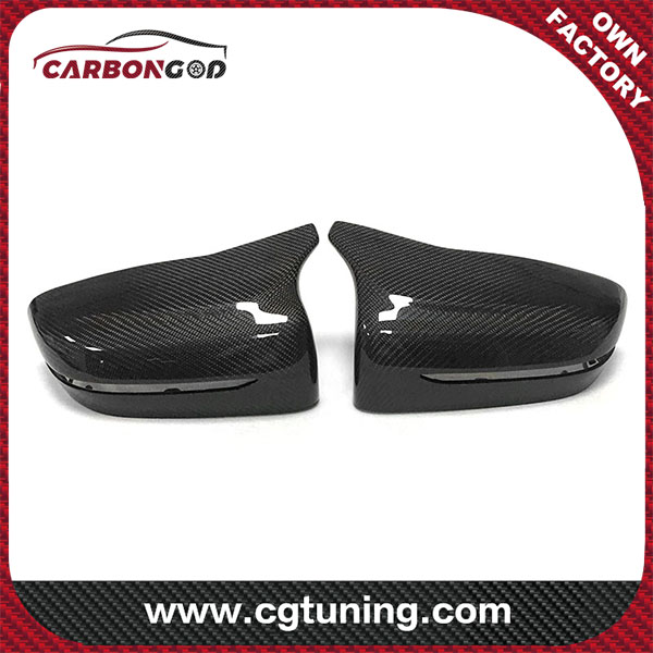 M Look Carbon Mirror Caps Replacement G30 G11 G12 2017 up LHD/RHD OEM Fitment Side Mirror Cover for BMW 5 6 7 Series