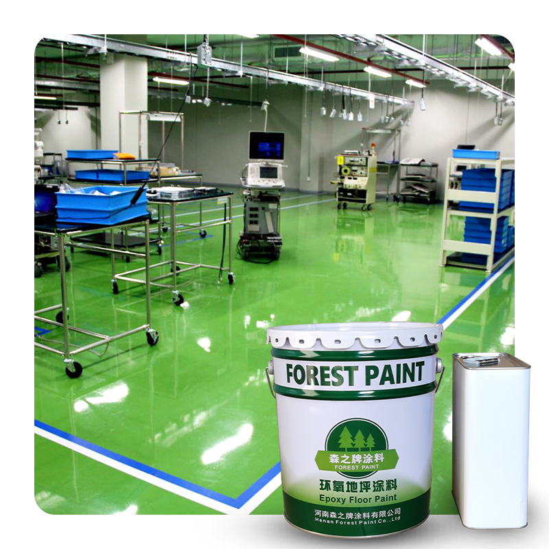 Wide Range Color Epoxy Antistatic Floor Coating Painting With Epoxy Resin