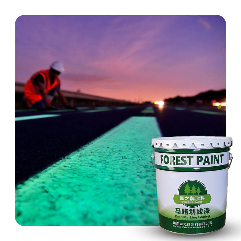 High Quality Brightness Liquid Luminous Paint Road Marking Paint
