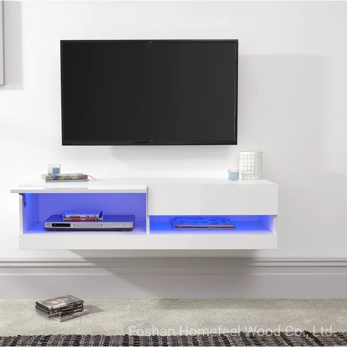 HF-TV21 Modern Simple MDF wood LED TV Stand Wall Unit Home Living Room Furniture TV Cabinet