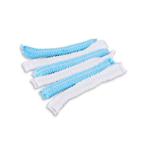 Wholesale Non -woven Clip Cap / 19" or 21"/double or single elastic for head protective in cleanroom 