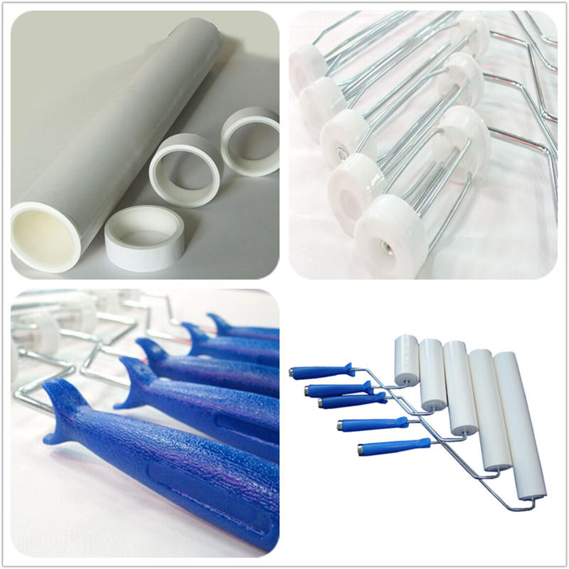Cleanroom PE blue /white sticky roller