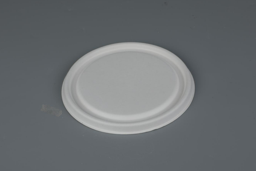 Lids of 500/650/750ml Round Bowls Eco-friendly Bagasse Tableware