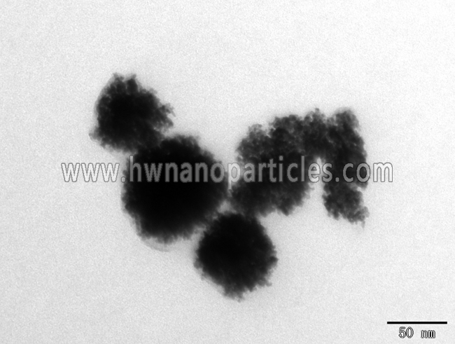TEM Rhodium nano powder