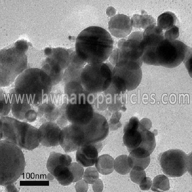 TEM-100nm Molybdenum nanoparticle