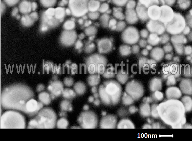 SEM-100nm Tin nanoparticles