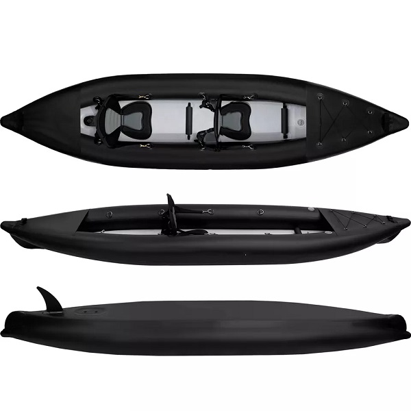Professional Fishing Kayak of Rowing Boat 2 man Inflatable Kayak for sale