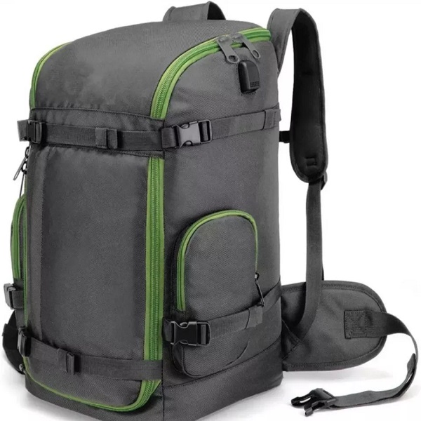 2022 Bonita OEN Outdoor Ski Backpack Helmet Double Shoulder Travel Bag Sports Ski Riding Equipment Backpack 50L Storage Capacity
