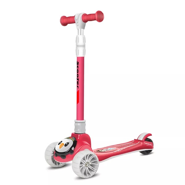 New Foldable Scooters and Children's Scooters With Music Wheels and Three Light Wheels